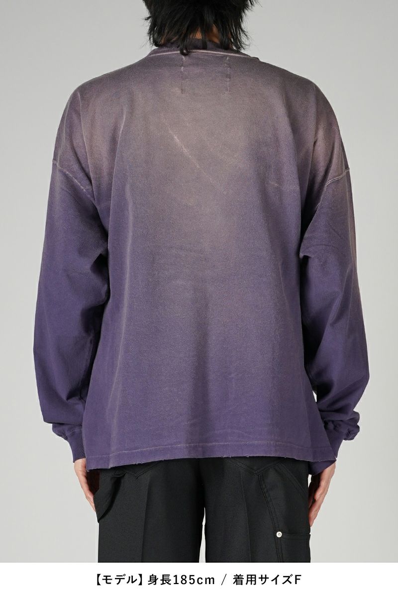 DAIRIKU(ダイリク)AMERICA Vintage Sunburn Tee アメリカヴィンテージサンバーン長袖Tシャツ 24SS C-4 -9