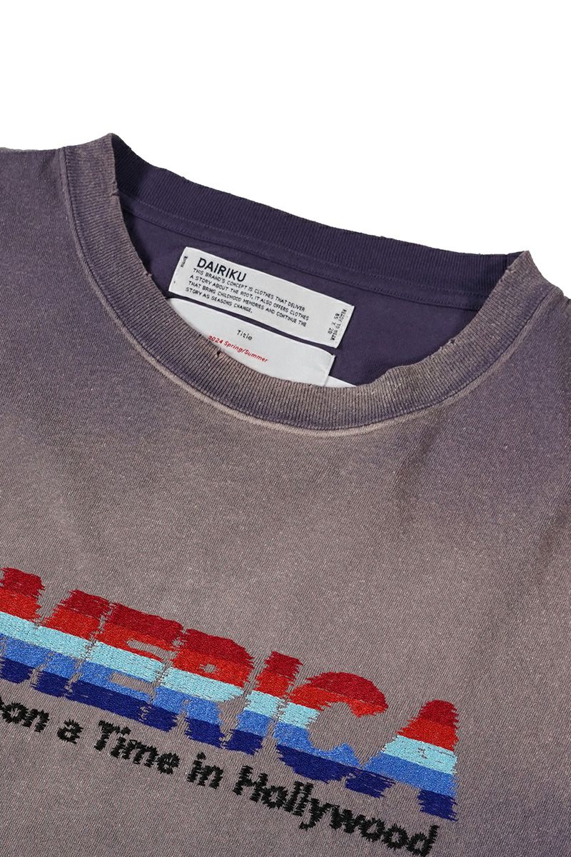 DAIRIKU(ダイリク)AMERICA Vintage Sunburn Tee アメリカヴィンテージサンバーン長袖Tシャツ 24SS C-4 -12