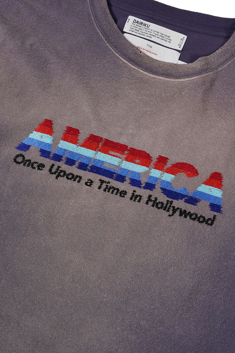 DAIRIKU(ダイリク)AMERICA Vintage Sunburn Tee アメリカヴィンテージサンバーン長袖Tシャツ 24SS C-4 -13