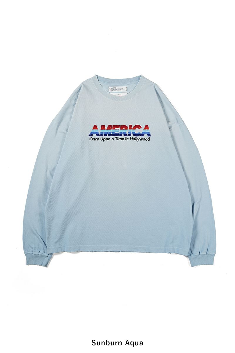 DAIRIKU(ダイリク)AMERICA Vintage Sunburn Tee アメリカヴィンテージサンバーン長袖Tシャツ 24SS C-4 -19