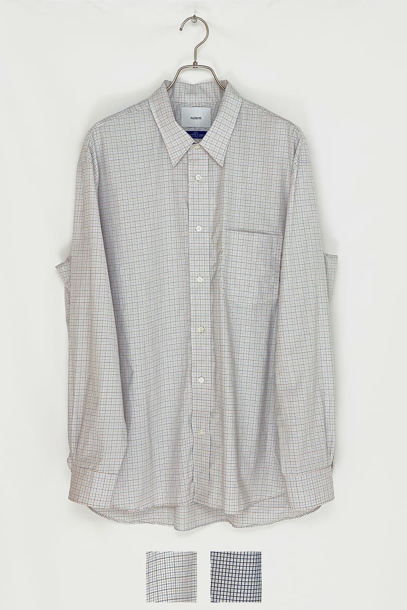 nuterm(ニューターム)Mark REGULAR COLLAR SHIRT Assort マーク レギュラーカラーシャツ アソート 102SH-021S