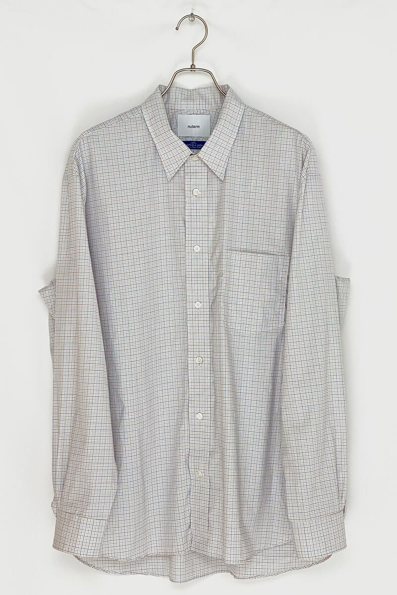 nuterm(ニューターム)Mark REGULAR COLLAR SHIRT Assort マーク レギュラーカラーシャツ アソート 102SH-021S -1