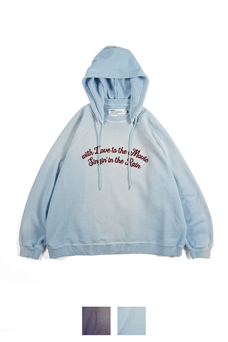DAIRIKU(ダイリク)Sunburn Vintage Pullover Hoodie サンバーン ヴィンテージプルオーバーパーカ 24SSC-12