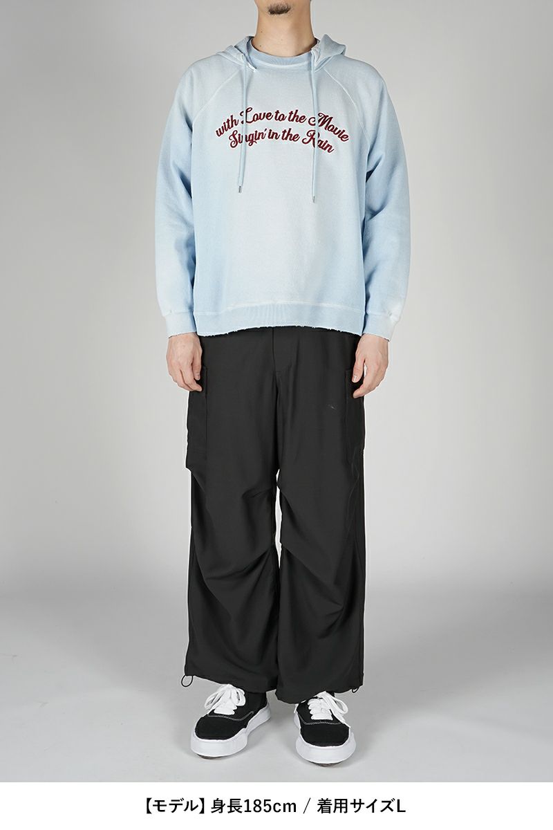 DAIRIKU(ダイリク)Sunburn Vintage Pullover Hoodie サンバーン ヴィンテージプルオーバーパーカ 24SSC-12 -5