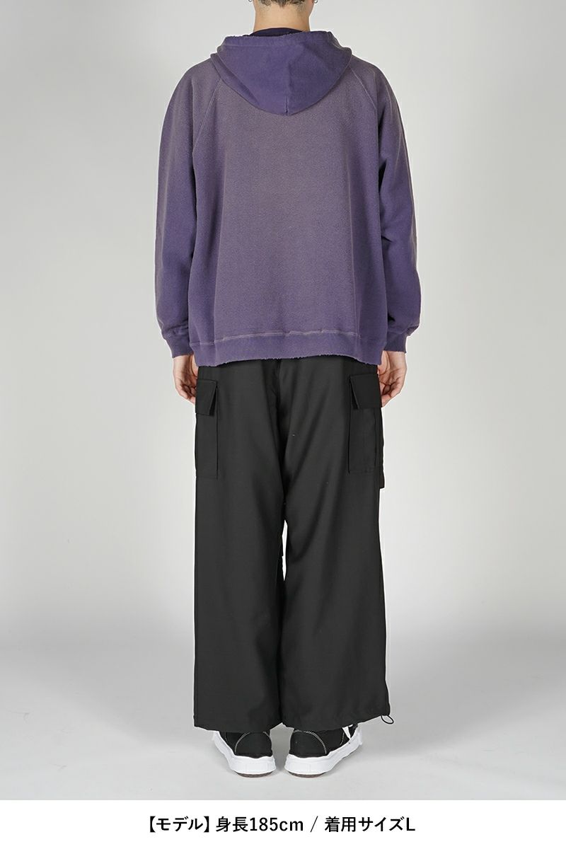 DAIRIKU(ダイリク)Sunburn Vintage Pullover Hoodie サンバーン ヴィンテージプルオーバーパーカ 24SSC-12 -8