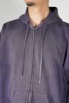DAIRIKU(ダイリク)Sunburn Vintage Zip UP Hoodie サンバーン ヴィンテージ ジップアップパーカ 24SSC-1 -1