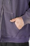 DAIRIKU(ダイリク)Sunburn Vintage Zip UP Hoodie サンバーン ヴィンテージ ジップアップパーカ 24SSC-1 -3