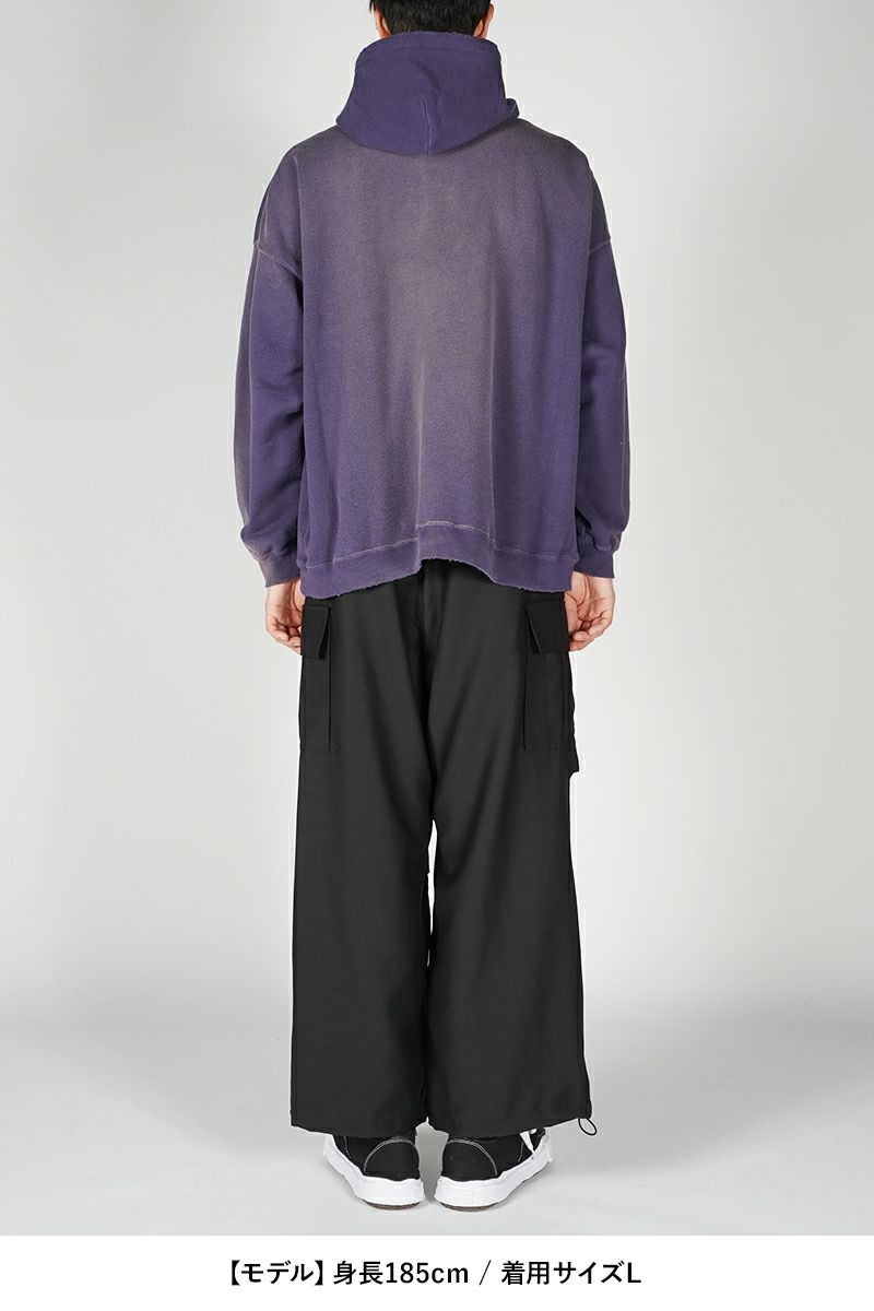 DAIRIKU(ダイリク)Sunburn Vintage Zip UP Hoodie サンバーン ヴィンテージ ジップアップパーカ 24SSC-1 -7