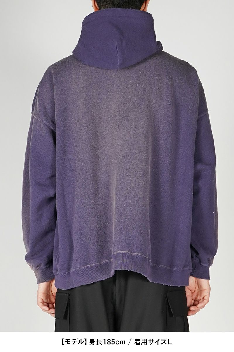 DAIRIKU(ダイリク)Sunburn Vintage Zip UP Hoodie サンバーン ヴィンテージ ジップアップパーカ 24SSC-1 -12