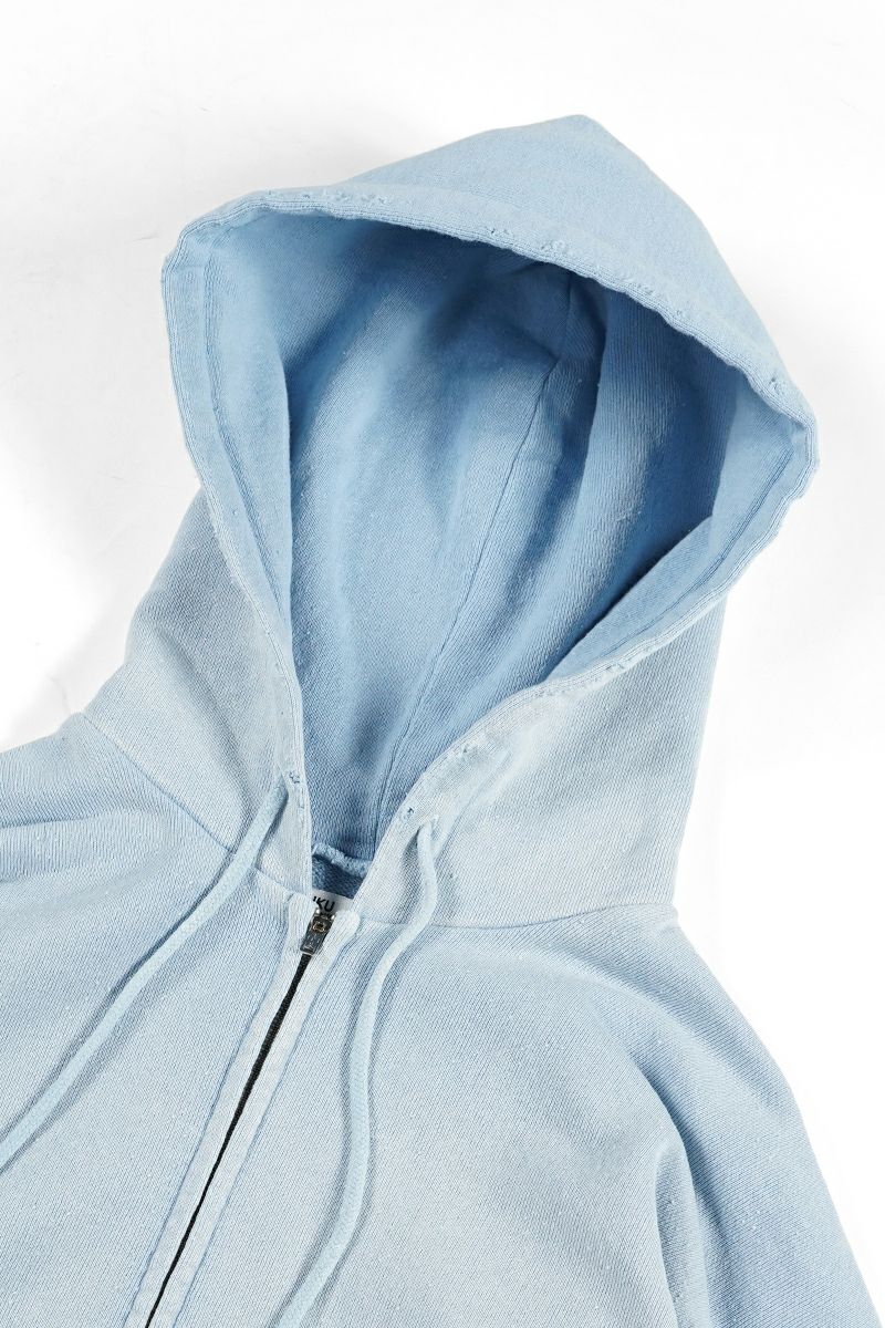 DAIRIKU(ダイリク)Sunburn Vintage Zip UP Hoodie サンバーン ヴィンテージ ジップアップパーカ 24SSC-1 -15
