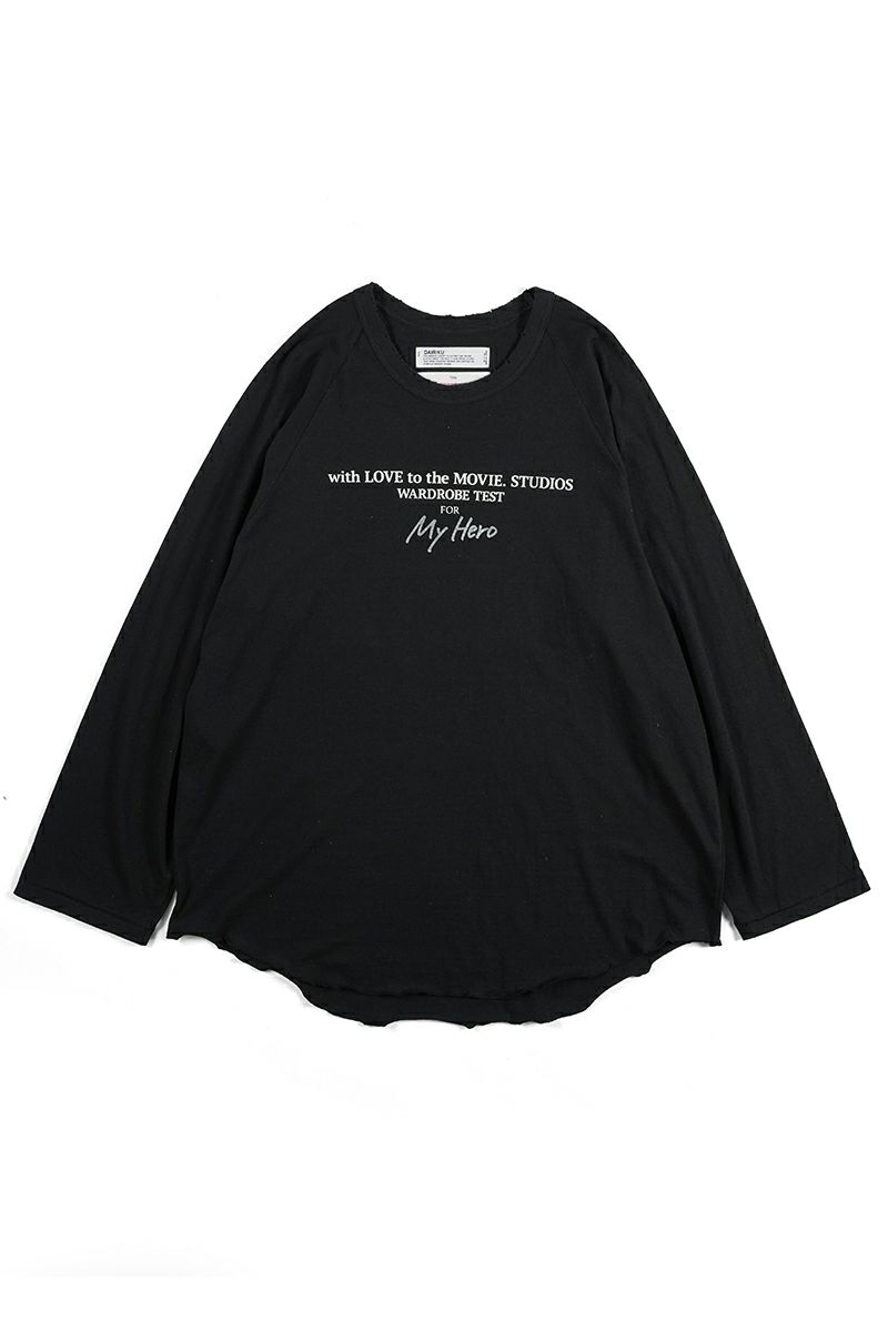 DAIRIKU(ダイリク)Tour Big Raglan Tee ツアー ビッグラグランTシャツ 24SSC-6 -12