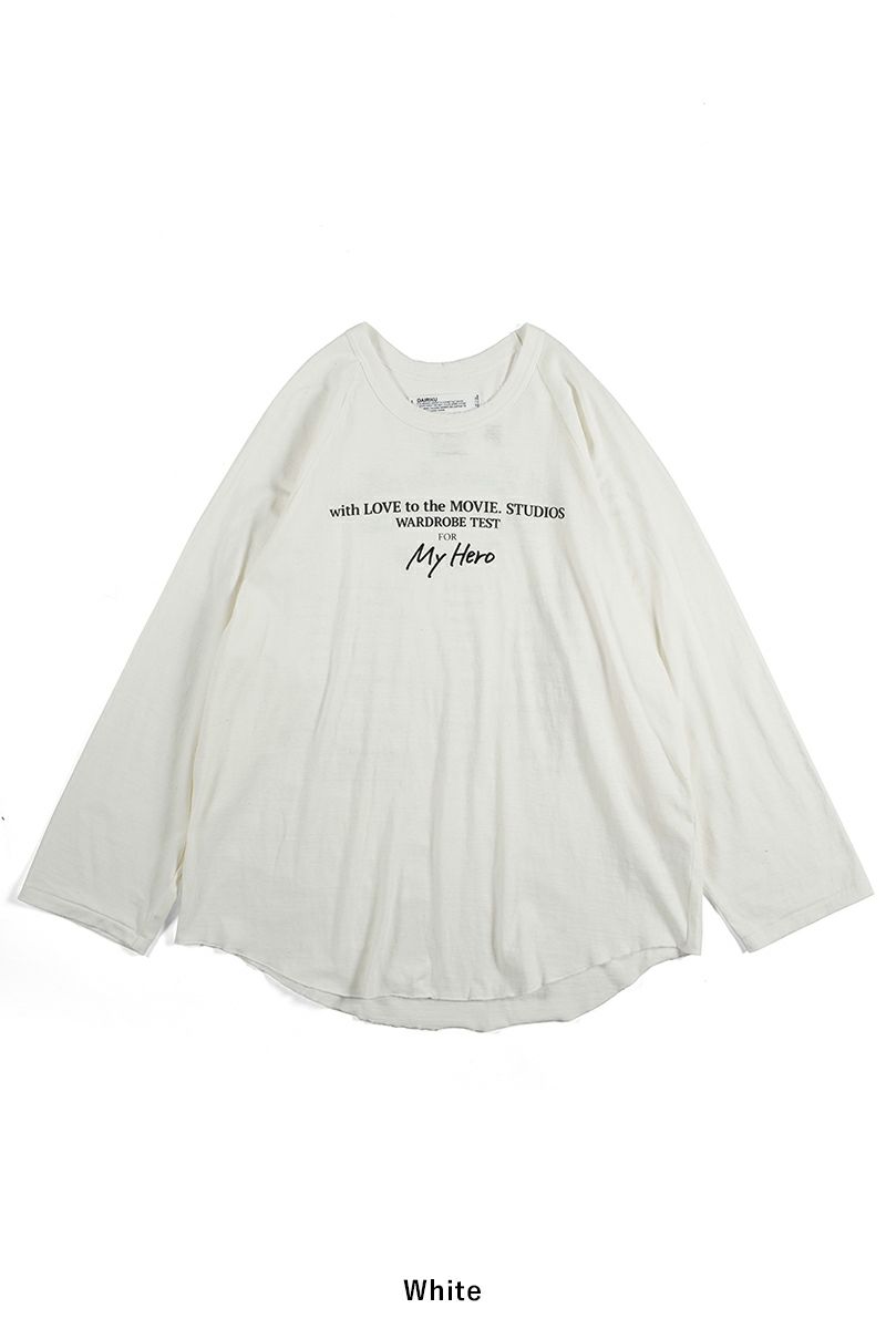 DAIRIKU(ダイリク)Tour Big Raglan Tee ツアー ビッグラグランTシャツ 24SSC-6 -20