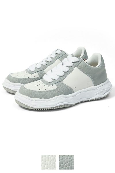 Maison MIHARA YASUHIRO(メゾン ミハラヤスヒロ)WAYNE  OG Sole Embossed Leather Low-top Sneaker A11FW712