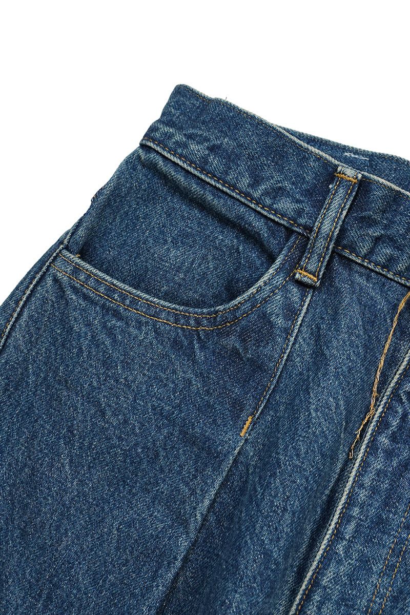 JANE SMITH(ジェーンスミス)14.5oz DENIM IN TUCK COMFORT TAPERED PANTS デニムインタックコンフォートテーパードパンツ 23WDM-#422L-VW -4