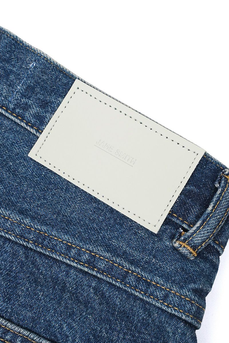 JANE SMITH(ジェーンスミス)14.5oz DENIM IN TUCK COMFORT TAPERED PANTS デニムインタックコンフォートテーパードパンツ 23WDM-#422L-VW -6