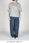 JANE SMITH(ジェーンスミス)14.5oz DENIM IN TUCK COMFORT TAPERED PANTS デニムインタックコンフォートテーパードパンツ 24SDM-#422L-VW -4