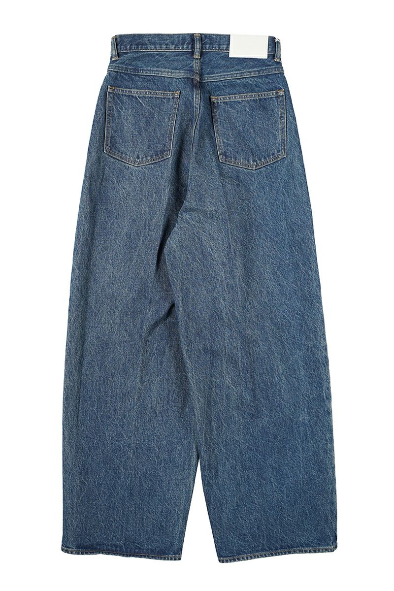 JANE SMITH(ジェーンスミス)14.5oz DENIM IN TUCK COMFORT TAPERED PANTS デニムインタックコンフォートテーパードパンツ 24SDM-#422L-VW -10