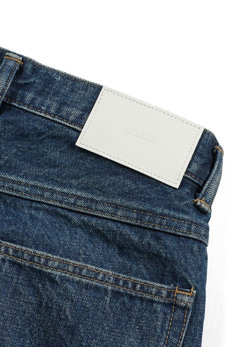 JANE SMITH(ジェーンスミス)14.5oz DENIM IN TUCK COMFORT TAPERED PANTS デニムインタックコンフォートテーパードパンツ 24SDM-#422L-VW -13