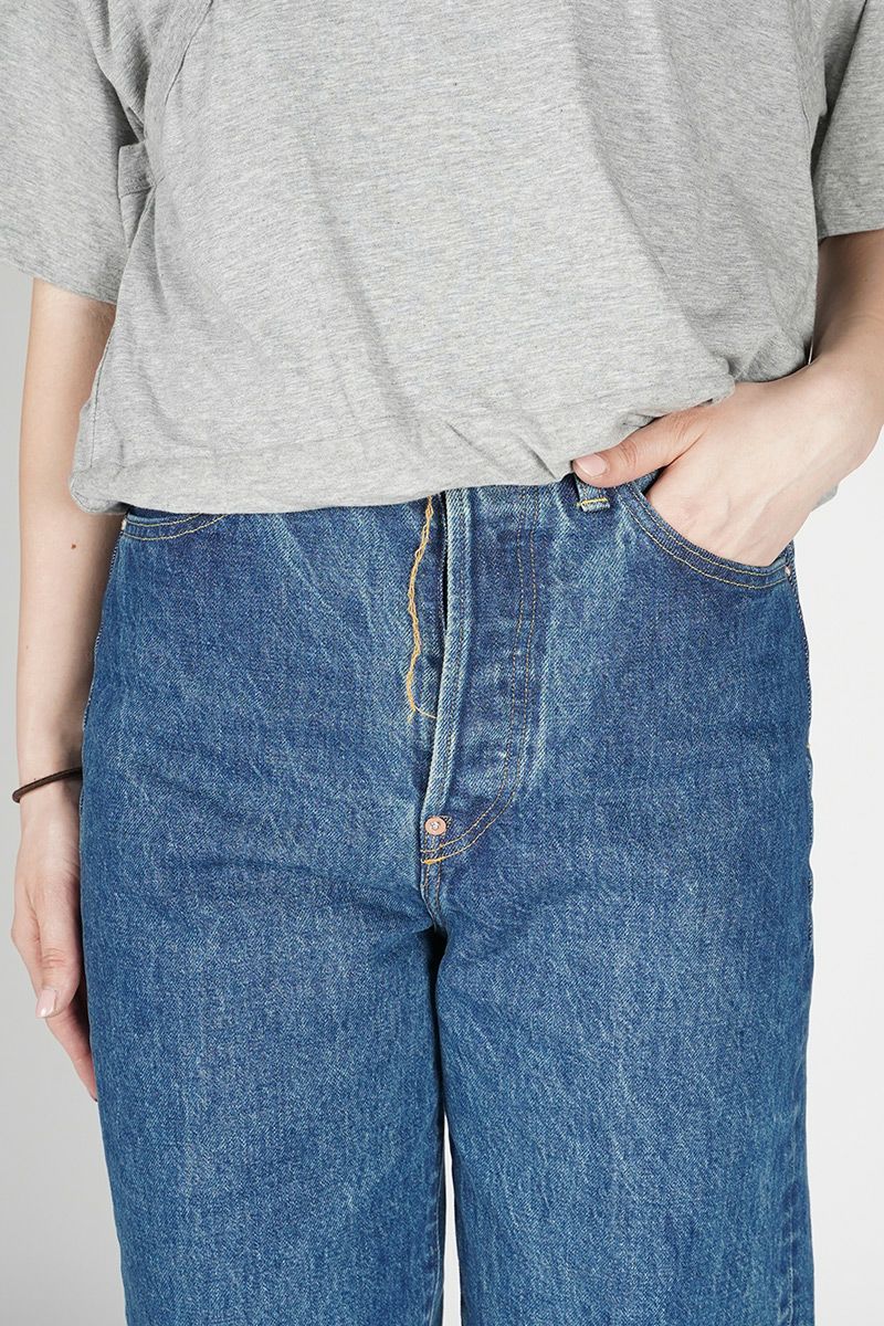 JANE SMITH(ジェーンスミス)15oz SELVEDGE DENIM 5PK REGULER STRAIGHT PANTS セルビッチデニム 5ポケット レギュラーストレートパンツ 24SDM-#931L-VW -1