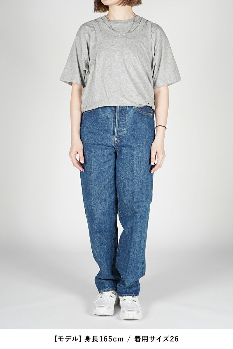 JANE SMITH(ジェーンスミス)15oz SELVEDGE DENIM 5PK REGULER STRAIGHT PANTS セルビッチデニム 5ポケット レギュラーストレートパンツ 24SDM-#931L-VW -4