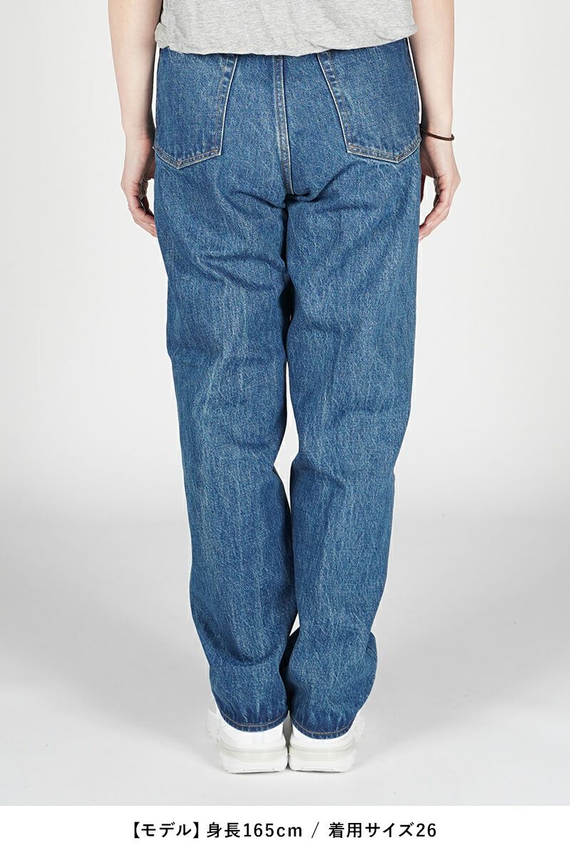 JANE SMITH(ジェーンスミス)15oz SELVEDGE DENIM 5PK REGULER STRAIGHT PANTS セルビッチデニム 5ポケット レギュラーストレートパンツ 24SDM-#931L-VW -8