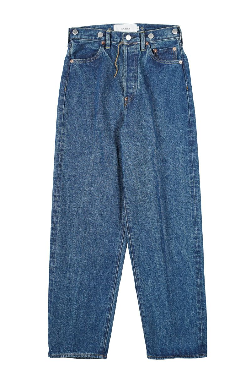 JANE SMITH(ジェーンスミス)15oz SELVEDGE DENIM 5PK REGULER STRAIGHT PANTS セルビッチデニム 5ポケット レギュラーストレートパンツ 24SDM-#931L-VW -9