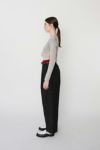 JANE SMITH(ジェーンスミス)16G LAME KNIT RIB PULLOVER ラムニットリブプルオーバー 24SKN-314L -5