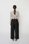 JANE SMITH(ジェーンスミス)16G LAME KNIT RIB PULLOVER ラムニットリブプルオーバー 24SKN-314L -6
