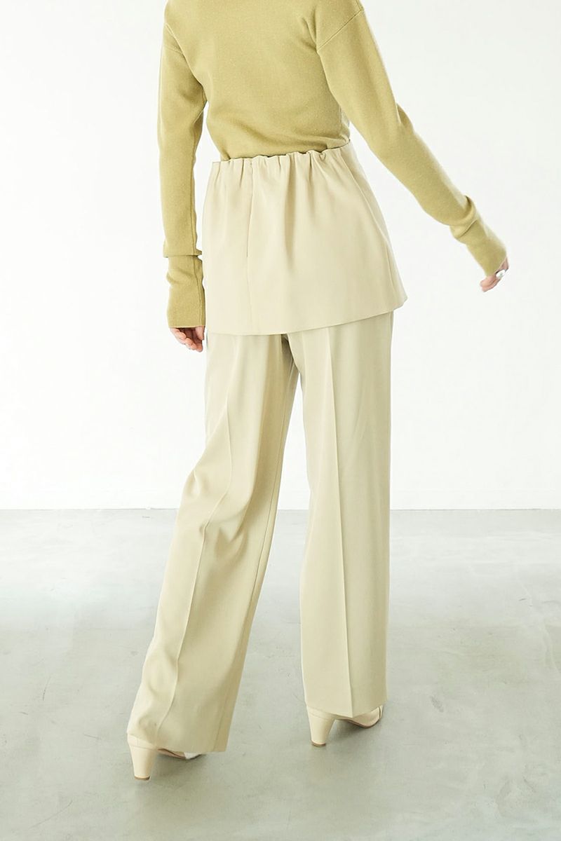 CLANE(クラネ)2WAY BISTIER PANTS 2ウェイビスチェパンツ 16110-7192 -2