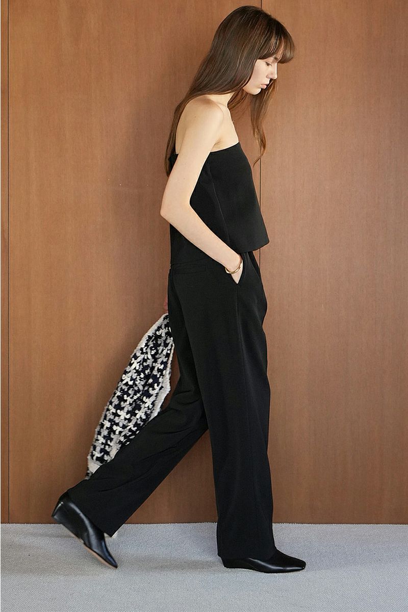 CLANE(クラネ)2WAY BISTIER PANTS 2ウェイビスチェパンツ 16110-7192 -9