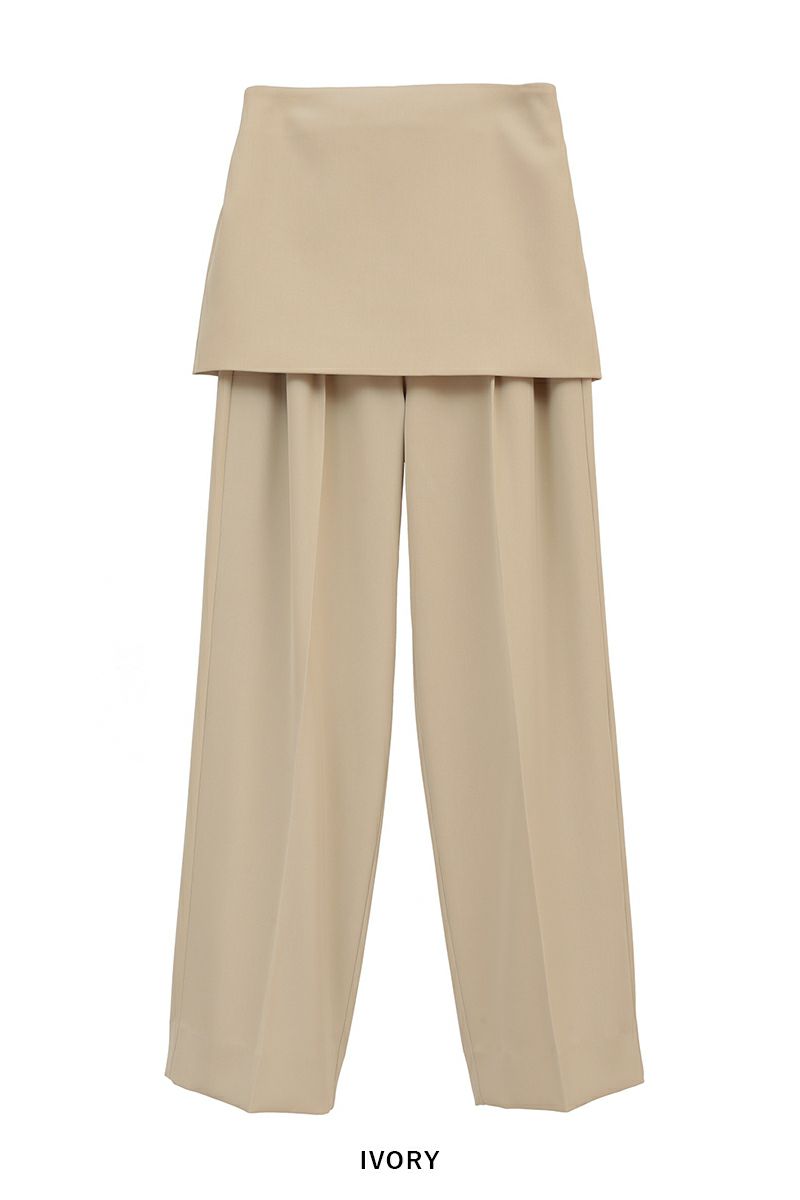 CLANE(クラネ)2WAY BISTIER PANTS 2ウェイビスチェパンツ 16110-7192 -15