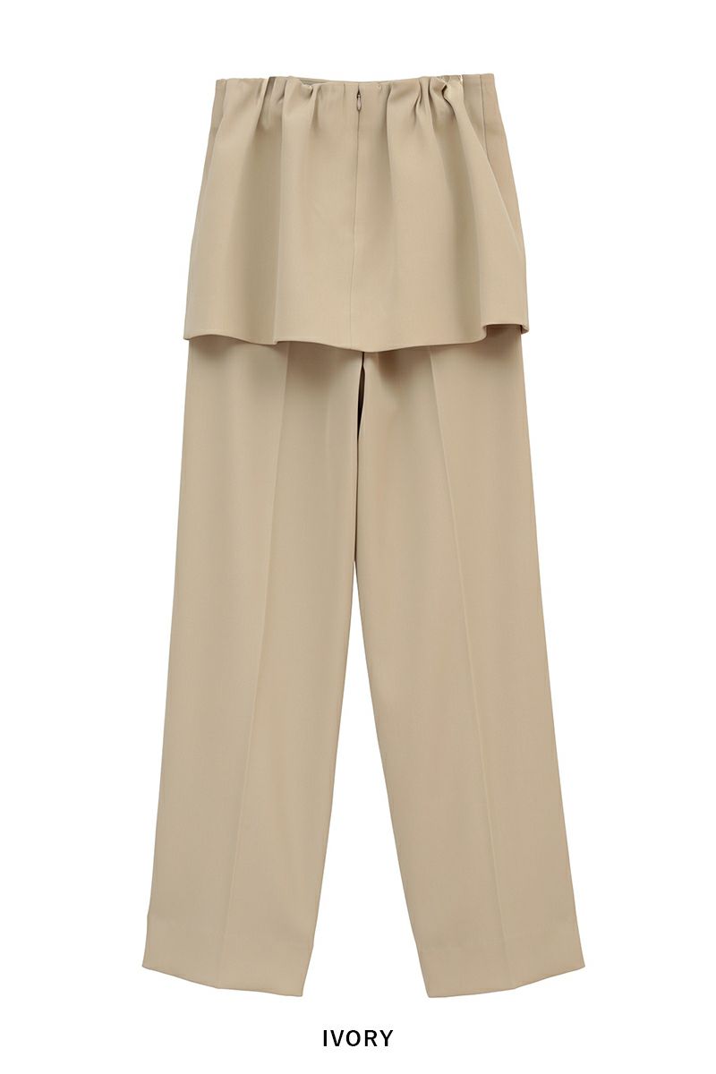 CLANE(クラネ)2WAY BISTIER PANTS 2ウェイビスチェパンツ 16110-7192 -16