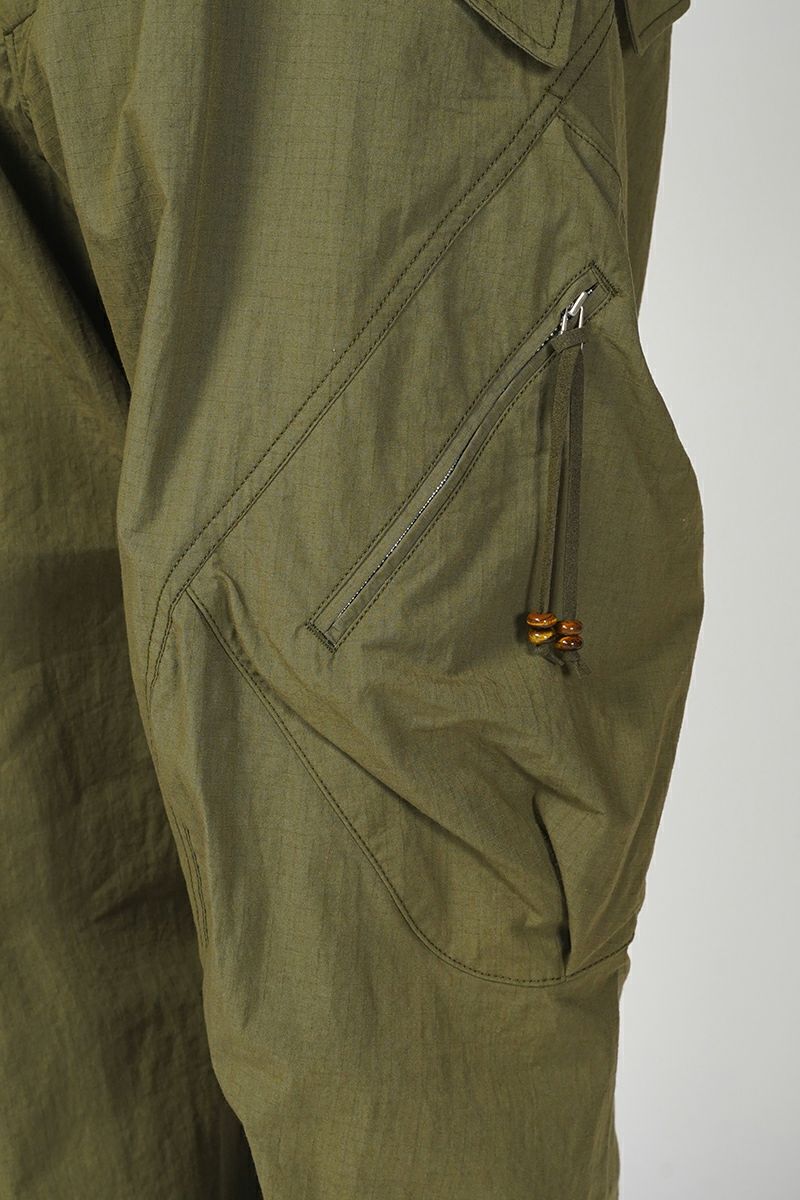 NVRFRGT(ネバーフォーゲット)3D TWISTED CARGO PANTS 3Dツイステッドカーゴパンツ NF241P02 -3