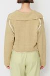 JANE SMITH(ジェーンスミス)3G SPREAD COLLAR CROPPED CARDIGAN スプレッドカラー クロップド カーディガン 23WKN-#127L -7