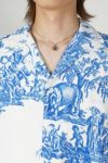 UNUSED(アンユーズド)4 continents print long sleeve shirt 四大陸プリント長袖シャツ US2417 -1