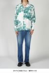 UNUSED(アンユーズド)4 continents print long sleeve shirt 四大陸プリント長袖シャツ US2417 -7