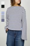 ORCIVAL(オーシバル)40/2 JERSEY ワイドロングスリーブボートネックプルオーバー　OR-C0211 BFJ