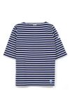 ORCIVAL(オーシバル)40/2 ボートネックハーフスリーブ ボーダー　BOATNECK HALFSLEEVE BORDER OR-C0136 BFJ -7