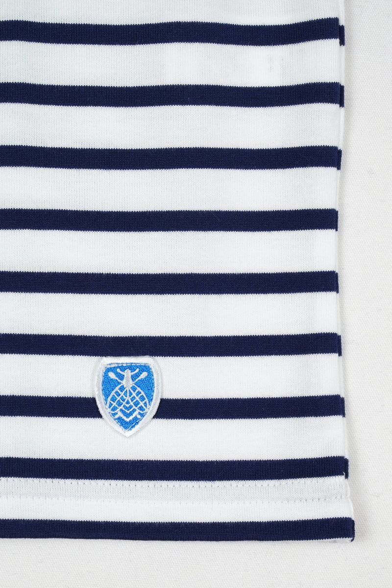 ORCIVAL(オーシバル)40/2 ボートネックハーフスリーブ ボーダー　BOATNECK HALFSLEEVE BORDER OR-C0136 BFJ -8