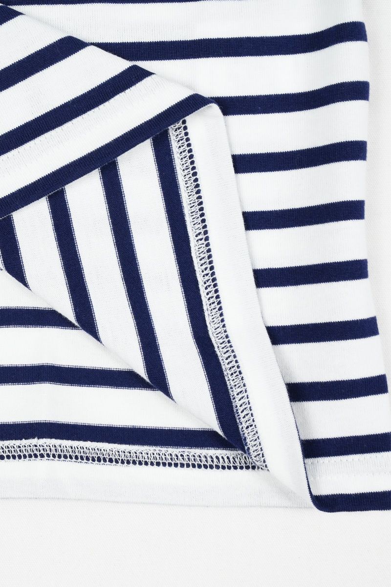 ORCIVAL(オーシバル)40/2 ボートネックハーフスリーブ ボーダー　BOATNECK HALFSLEEVE BORDER OR-C0136 BFJ -10