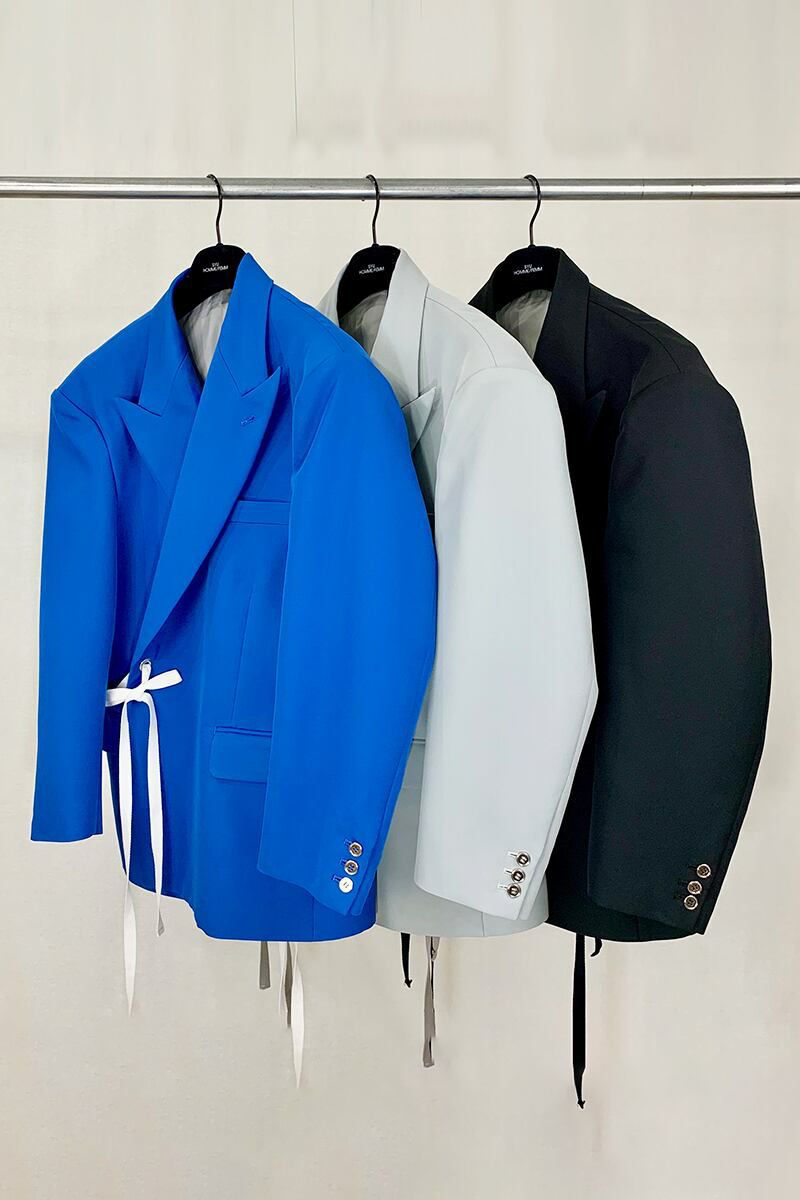 SYU.HOMME FEMM(シュウ オム フェム)A GENDER JKT Type Po -Black / Gray- H21SS-10