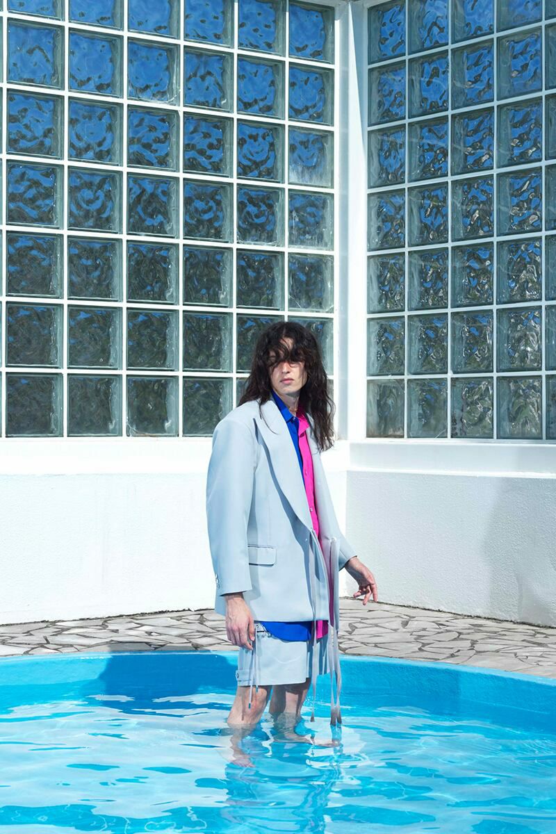 SYU.HOMME FEMM(シュウ オム フェム)A GENDER JKT Type Po -Black / Gray- H21SS-10 -3