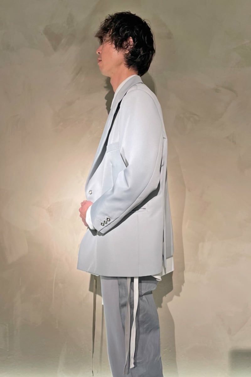 SYU.HOMME FEMM(シュウ オム フェム)A GENDER JKT Type Po -Black / Gray- H21SS-10 -5