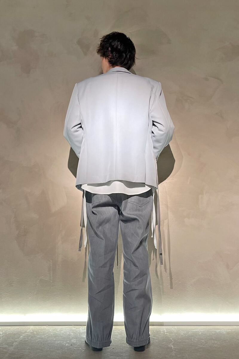 SYU.HOMME FEMM(シュウ オム フェム)A GENDER JKT Type Po -Black / Gray- H21SS-10 -8