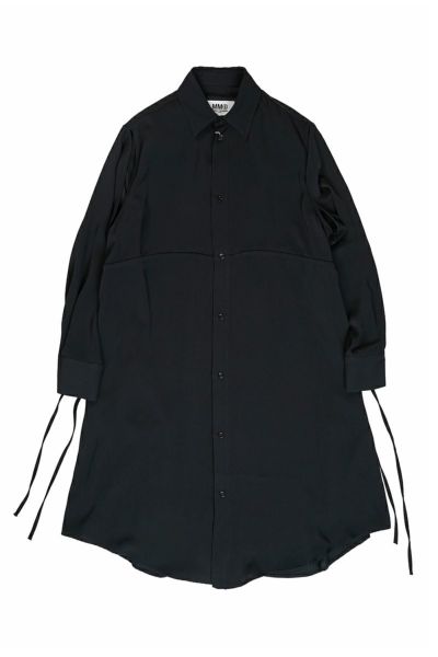 MM6 Maison Margiela(エムエムシックス)ABITI MIDI Vented Long Sleeve Button Down Dress S52DD0024S43455