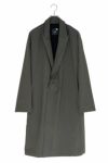 ATON(エイトン)ATON(エイトン) ASAKO NYLON | PEAKED LAPEL COAT 麻粉ナイロン ピークドラペルコート CMAGIW090400404