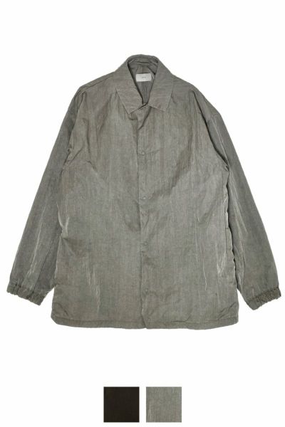 ATON(エイトン)ATON(エイトン) HAND DYE NYLON | COACH JACKET ハンドダイ コーチジャケット JKAGNM0303