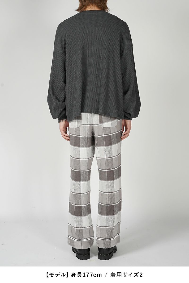 refomed(リフォメッド)AZEAMI THERMAL TEE 畦編みサーマルTシャツ RECU-001 -14