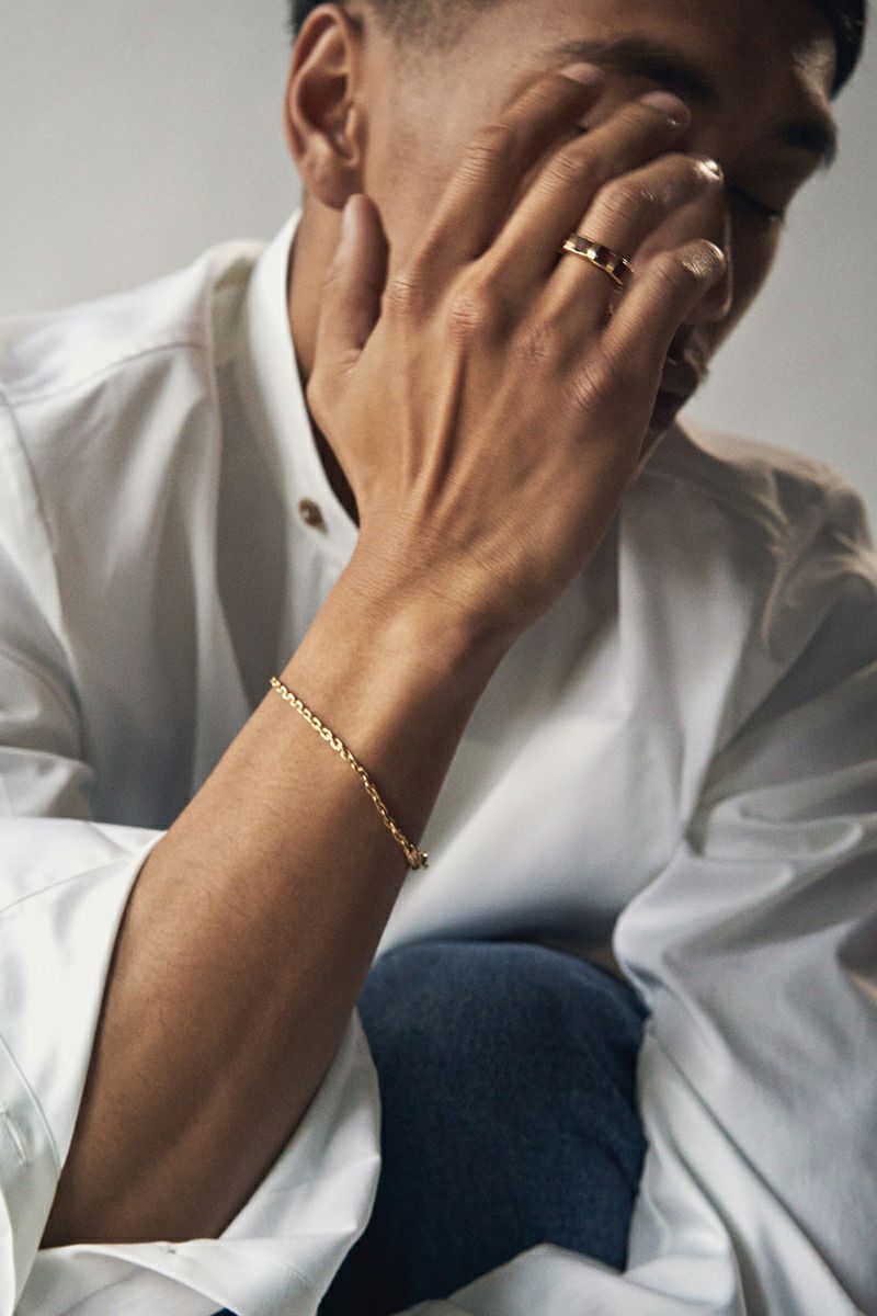 TOMWOOD(トムウッド)Anker Bracelet Gold 100007 -2