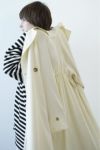 CLANE(クラネ)BACK GATHER DRESS TRENCH COAT バックギャザードレストレンチコート 14101-0042 -5